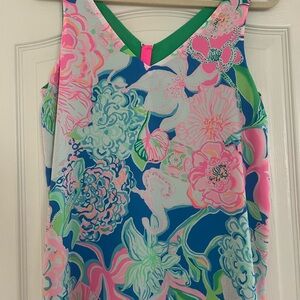 Lilly Pulitzer size small florin tank peony